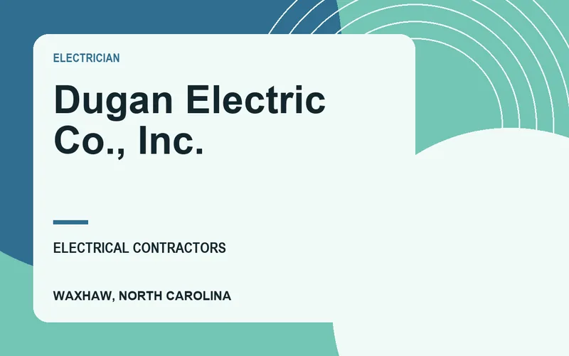 Dugan Electric Co., Inc. in Waxhaw, North Carolina