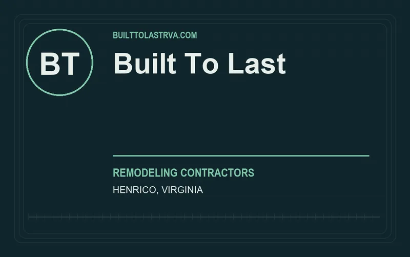 Built To Last in Henrico, Virginia