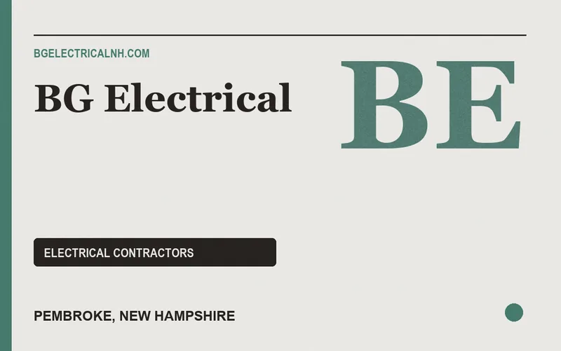 BG Electrical in Pembroke, New Hampshire