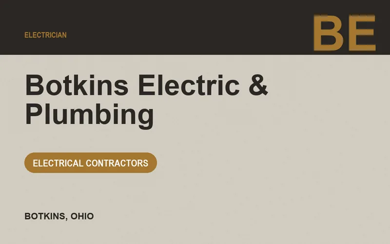 Botkins Electric & Plumbing in Botkins, Ohio