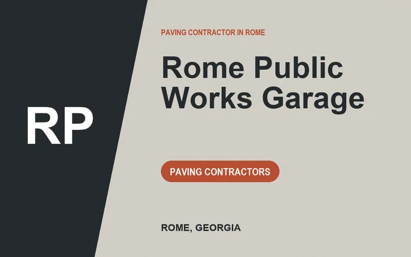 Rome Public Works Garage in Rome, Georgia