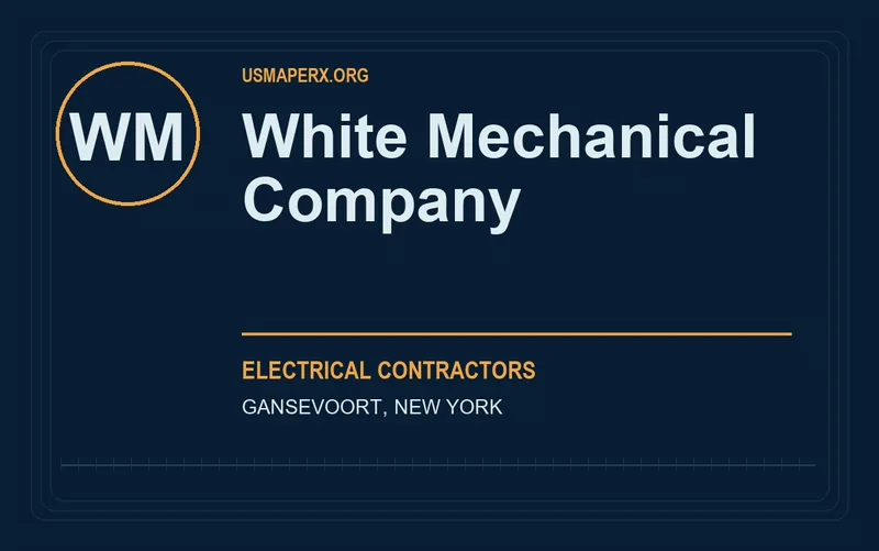 White Mechanical Company in Gansevoort, New York