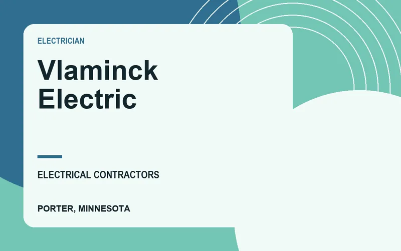 Vlaminck Electric in Porter, Minnesota
