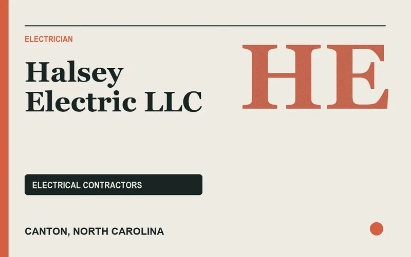 Halsey Electric LLC in Canton, North Carolina