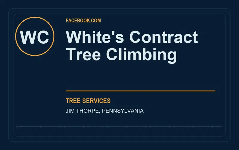 White's Contract Tree Climbing in Jim Thorpe, Pennsylvania
