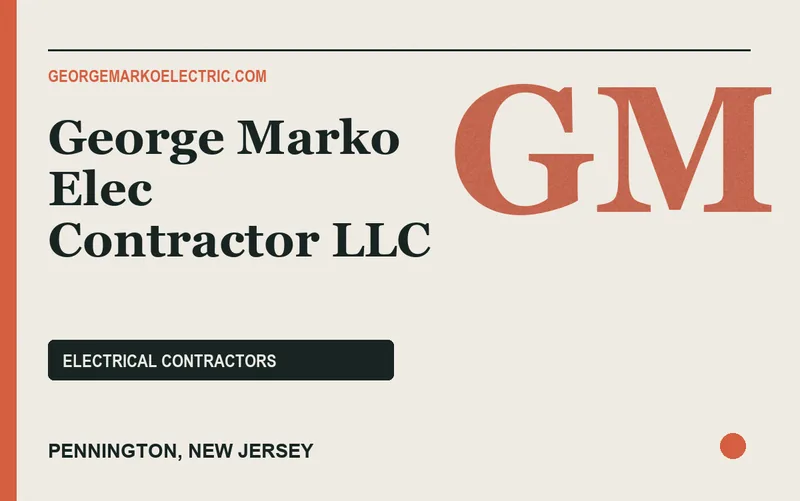 George Marko Elec Contractor LLC in Pennington, New Jersey