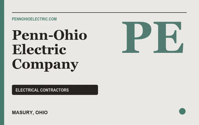 Penn-Ohio Electric Company in Masury, Ohio
