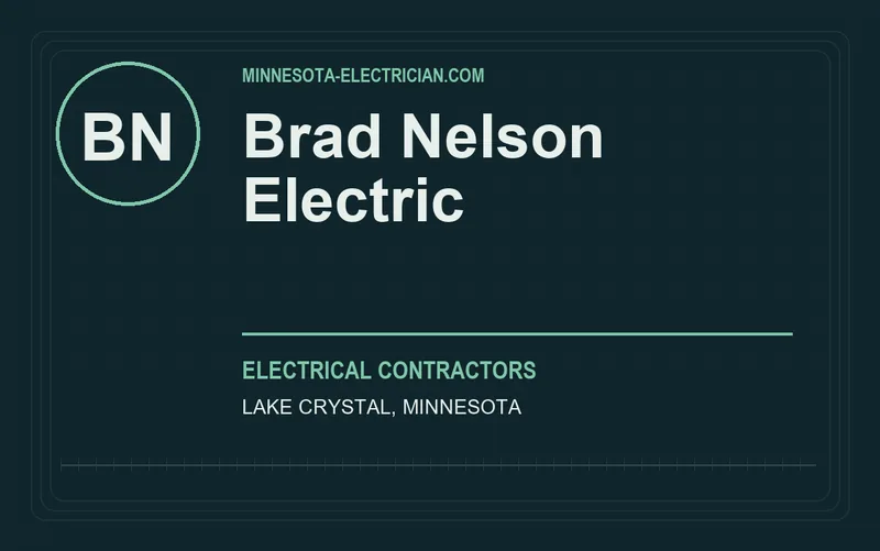 Brad Nelson Electric in Lake Crystal, Minnesota