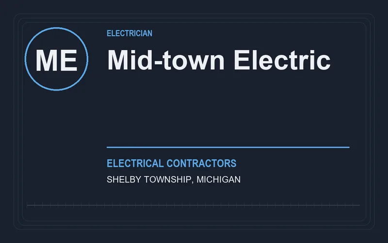Mid-town Electric in Shelby Township, Michigan
