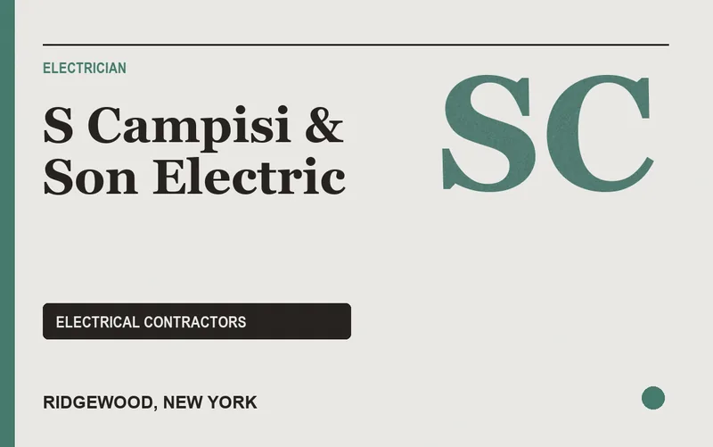 S Campisi & Son Electric in Ridgewood, New York