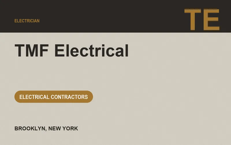 TMF Electrical in Brooklyn, New York