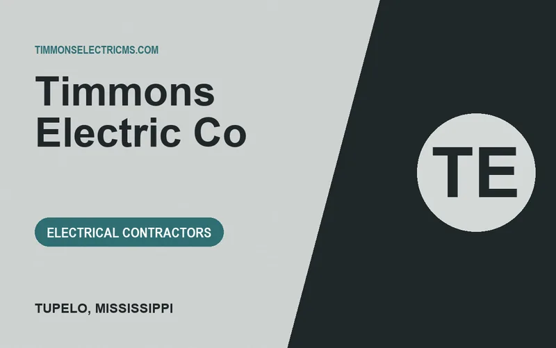 Timmons Electric Co in Tupelo, Mississippi