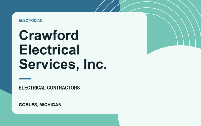 Crawford Electrical Services, Inc. in Gobles, Michigan