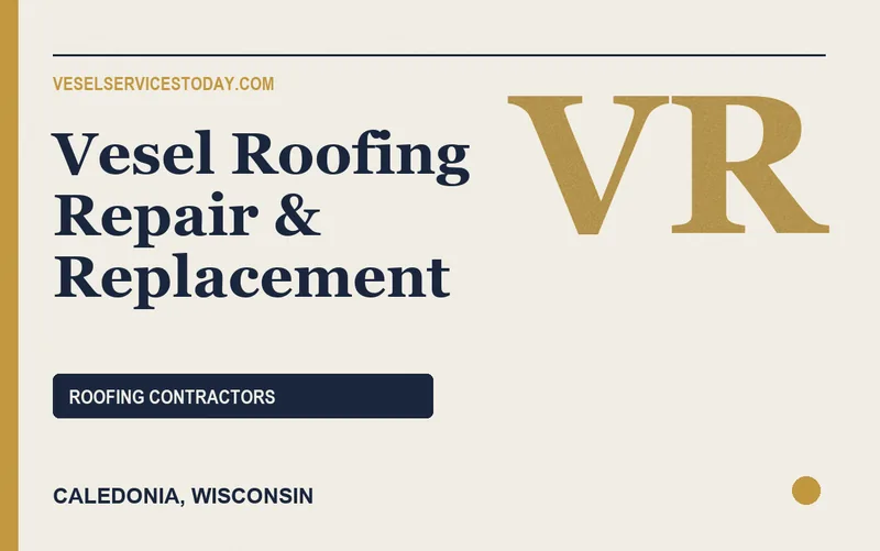 Vesel Roofing Repair & Replacement in Caledonia, Wisconsin