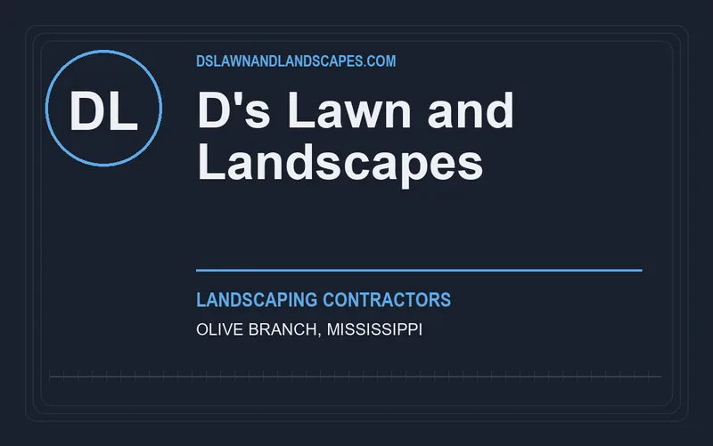 D's Lawn and Landscapes in Olive Branch, Mississippi