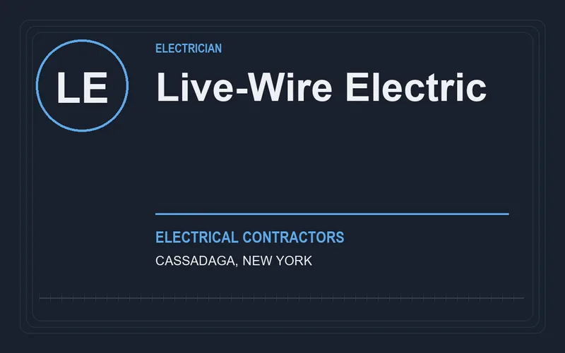Live-Wire Electric in Cassadaga, New York