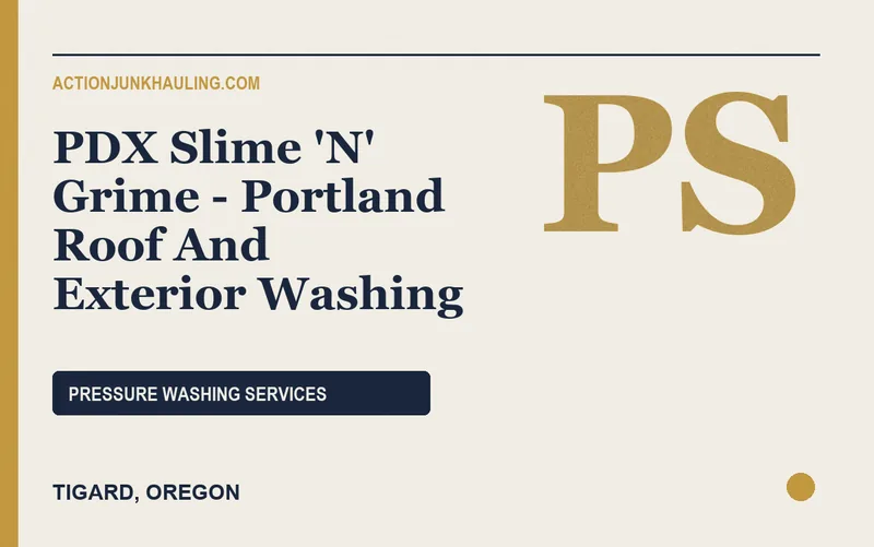 PDX Slime 'N' Grime - Portland Roof And Exterior Washing in Tigard, Oregon