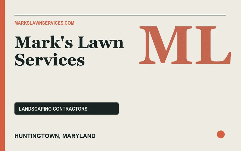 Mark's Lawn Services in Huntingtown, Maryland