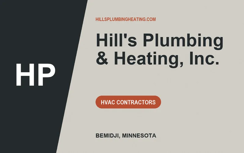 Hill's Plumbing & Heating, Inc. in Bemidji, Minnesota