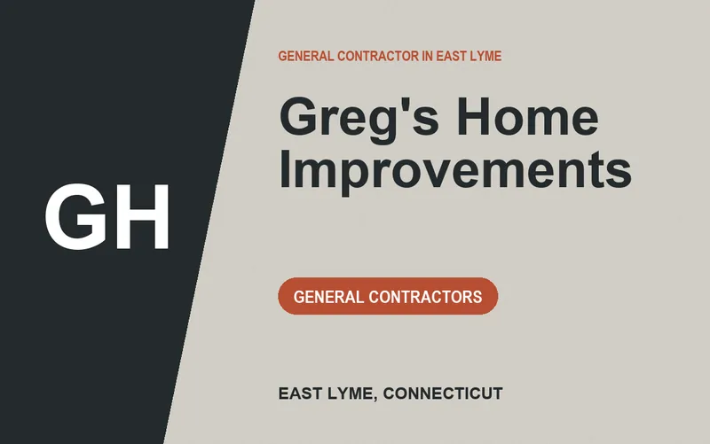 Greg's Home Improvements in East Lyme, Connecticut