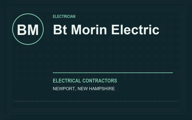 Bt Morin Electric in Newport, New Hampshire