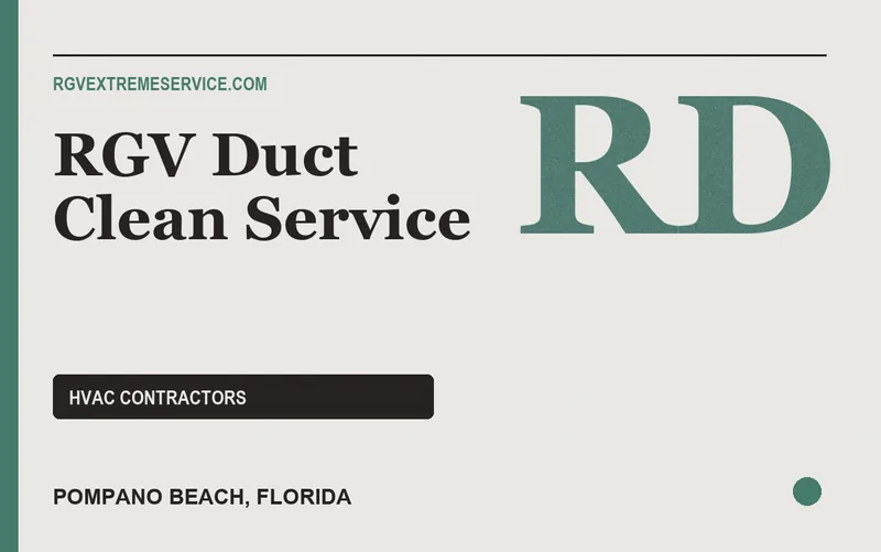 RGV Duct Clean Service in Pompano Beach, Florida