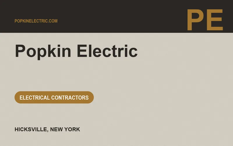 Popkin Electric in Hicksville, New York