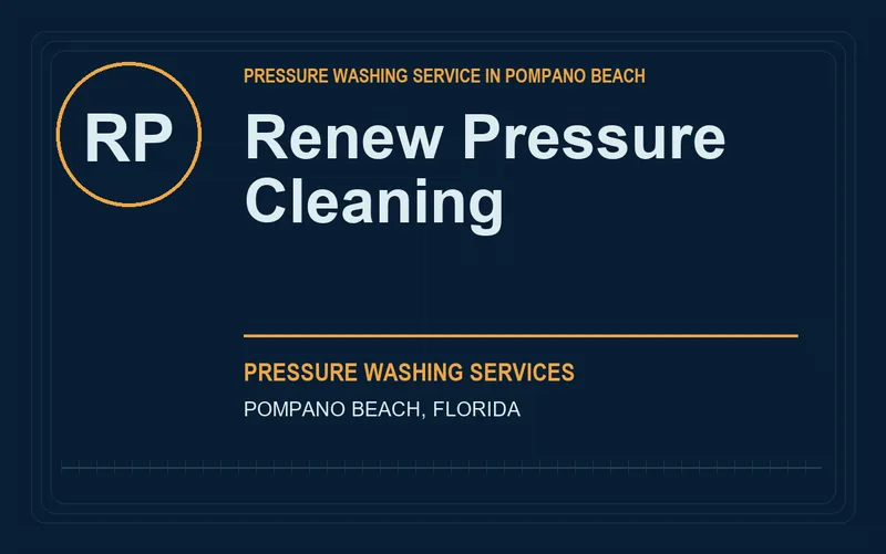 Renew Pressure Cleaning in Pompano Beach, Florida