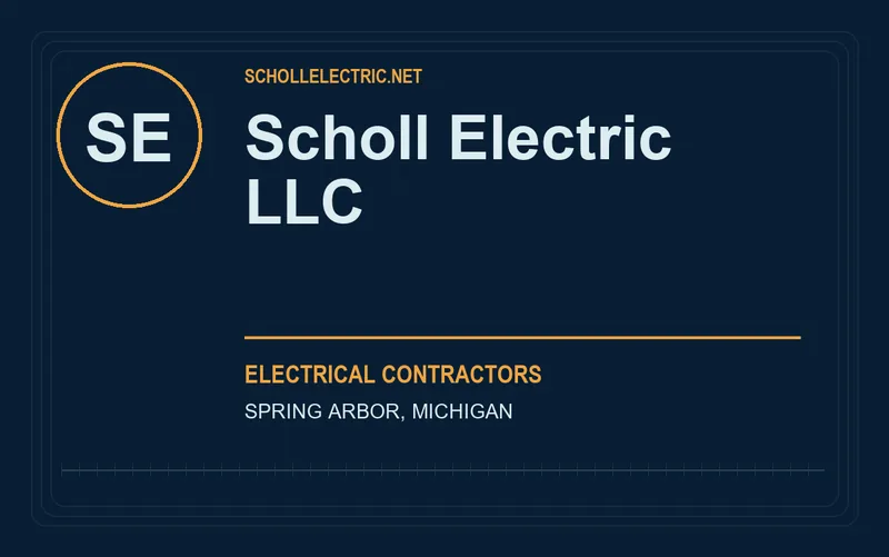Scholl Electric LLC in Spring Arbor, Michigan