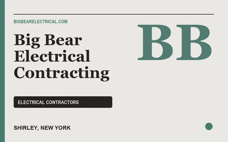 Big Bear Electrical Contracting in Shirley, New York