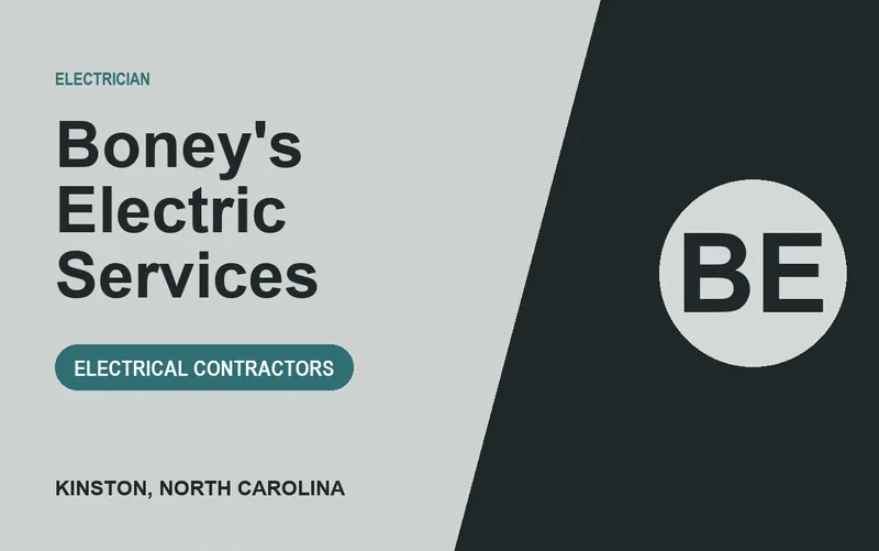 Boney's Electric Services in Kinston, North Carolina