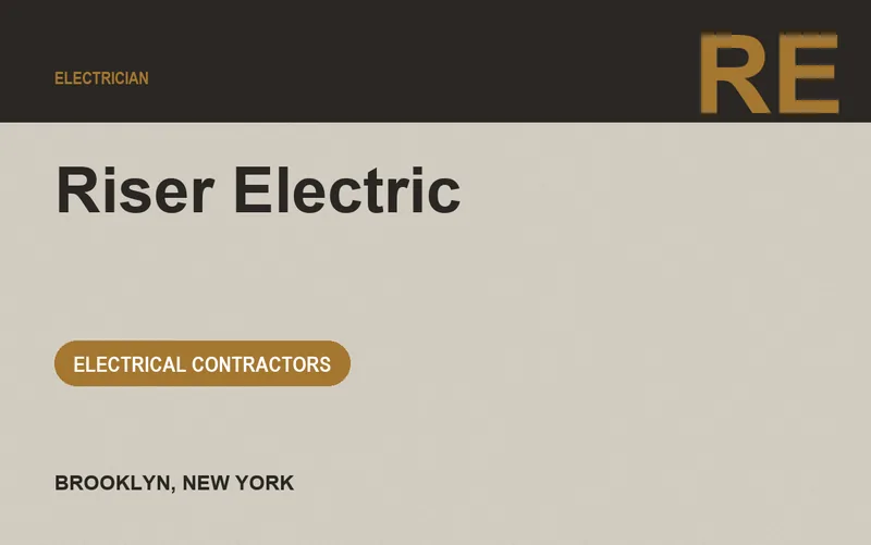 Riser Electric in Brooklyn, New York