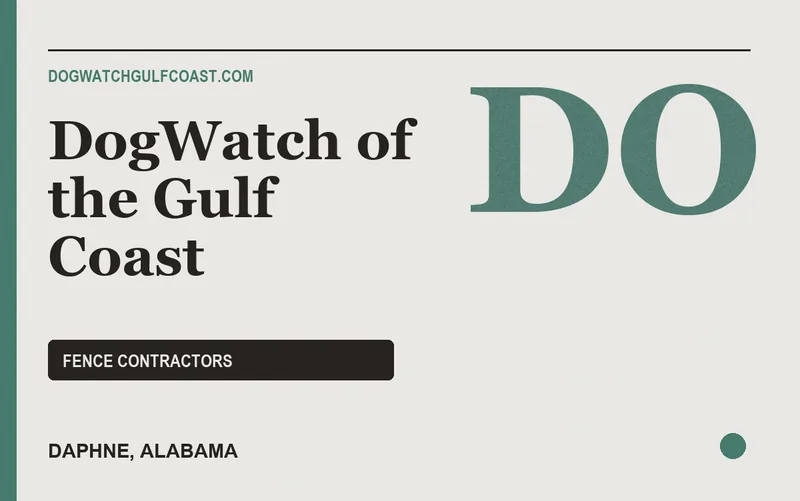 DogWatch of the Gulf Coast in Daphne, Alabama