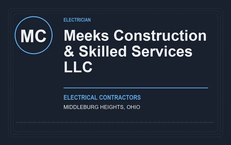 Meeks Construction & Skilled Services LLC in Middleburg Heights, Ohio