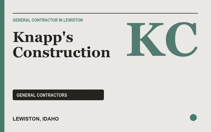 Knapp's Construction in Lewiston, Idaho