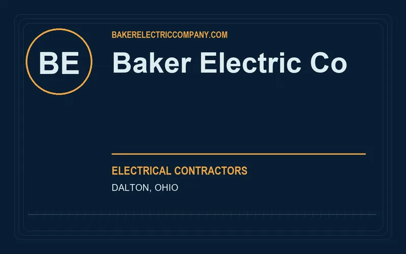 Baker Electric Co in Dalton, Ohio