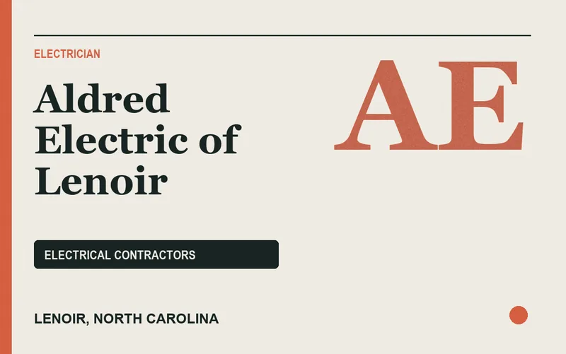 Aldred Electric of Lenoir in Lenoir, North Carolina