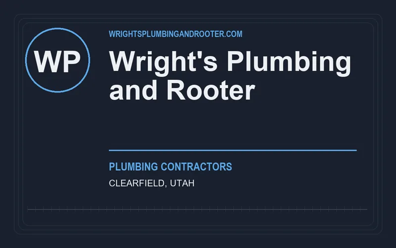 Wright's Plumbing and Rooter in Clearfield, Utah