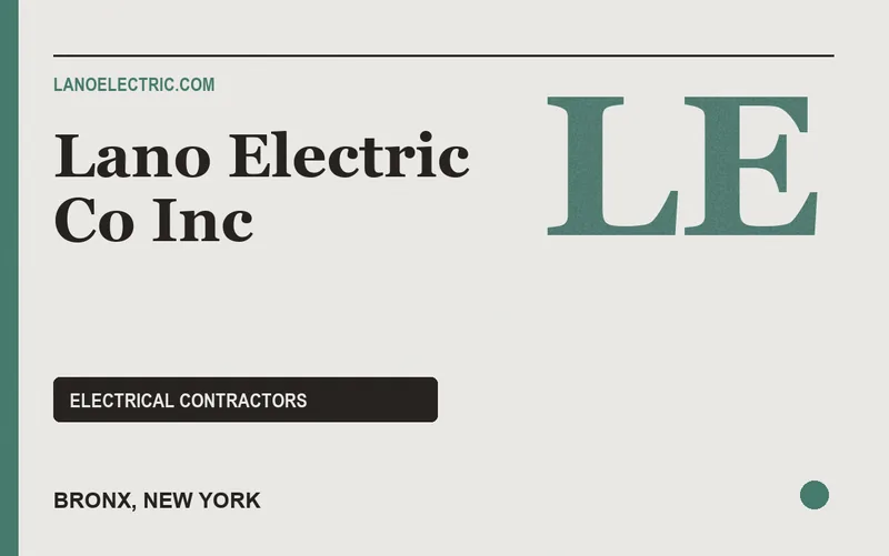 Lano Electric Co Inc in Bronx, New York