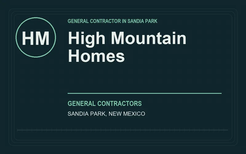 High Mountain Homes in Sandia Park, New Mexico