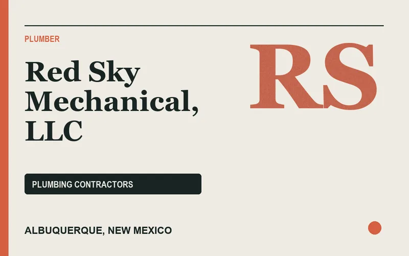 Red Sky Mechanical, LLC in Albuquerque, New Mexico