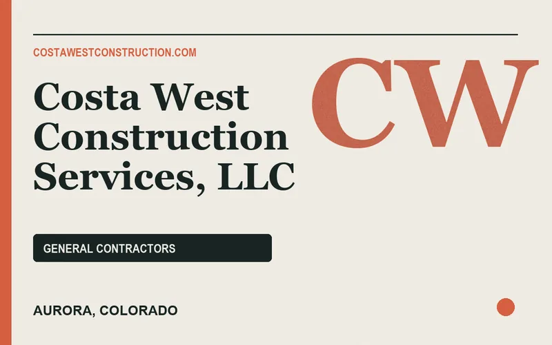 Costa West Construction Services, LLC in Aurora, Colorado