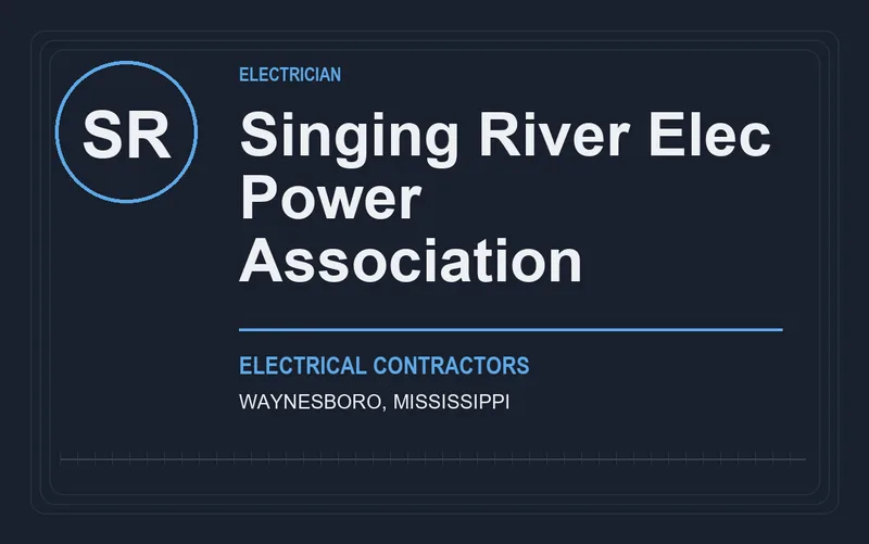 Singing River Elec Power Association in Waynesboro, Mississippi