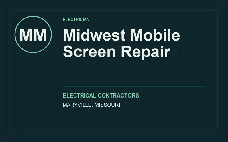 Midwest Mobile Screen Repair in Maryville, Missouri