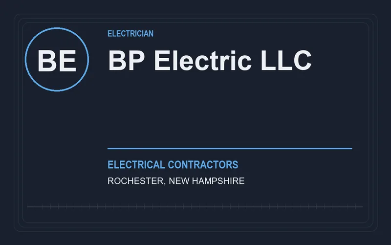 BP Electric LLC in Rochester, New Hampshire