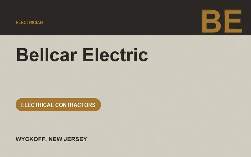 Bellcar Electric in Wyckoff, New Jersey
