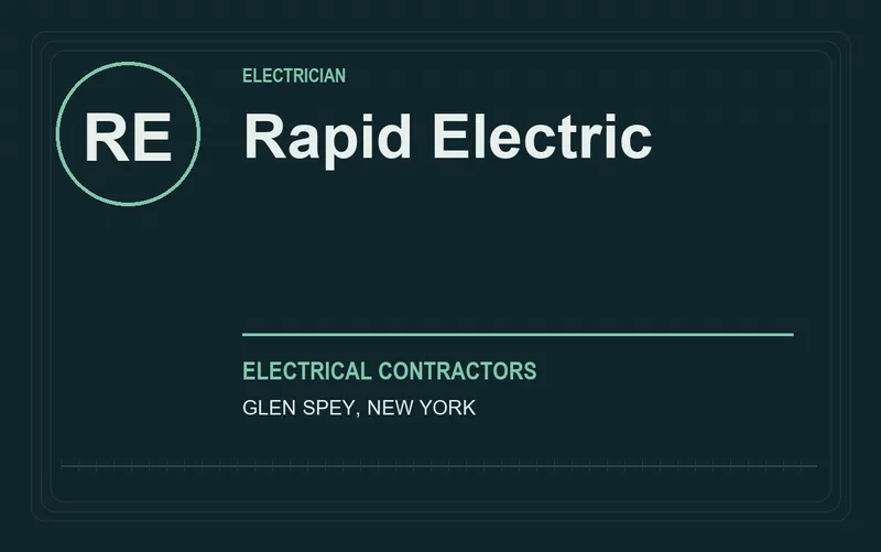 Rapid Electric in Glen Spey, New York