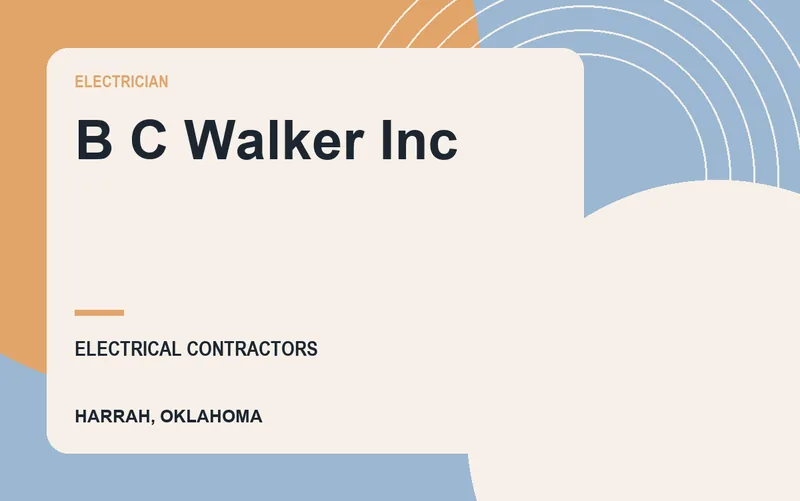B C Walker Inc in Harrah, Oklahoma