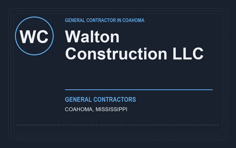 Walton Construction LLC in Coahoma, Mississippi
