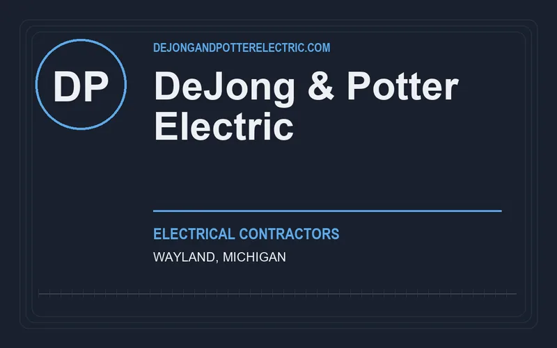 DeJong & Potter Electric in Wayland, Michigan